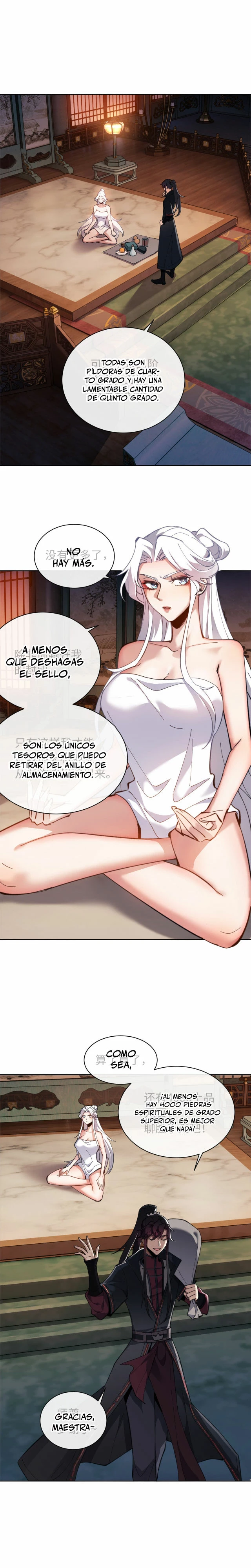 Maestra, este Discípulo Villano no puede ser el Hijo Sagrado Capítulo 5 - Page 3