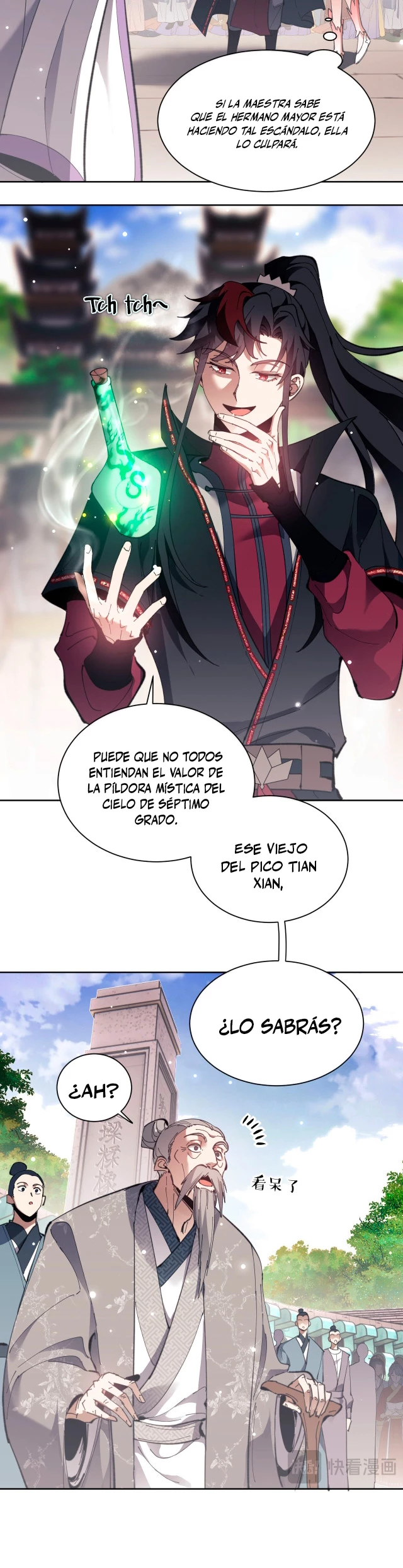 Maestra, este Discípulo Villano no puede ser el Hijo Sagrado Capítulo 6 - Page 5