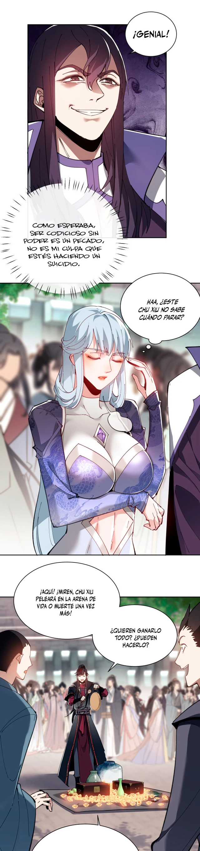 Maestra, este Discípulo Villano no puede ser el Hijo Sagrado Capítulo 7 - Page 10