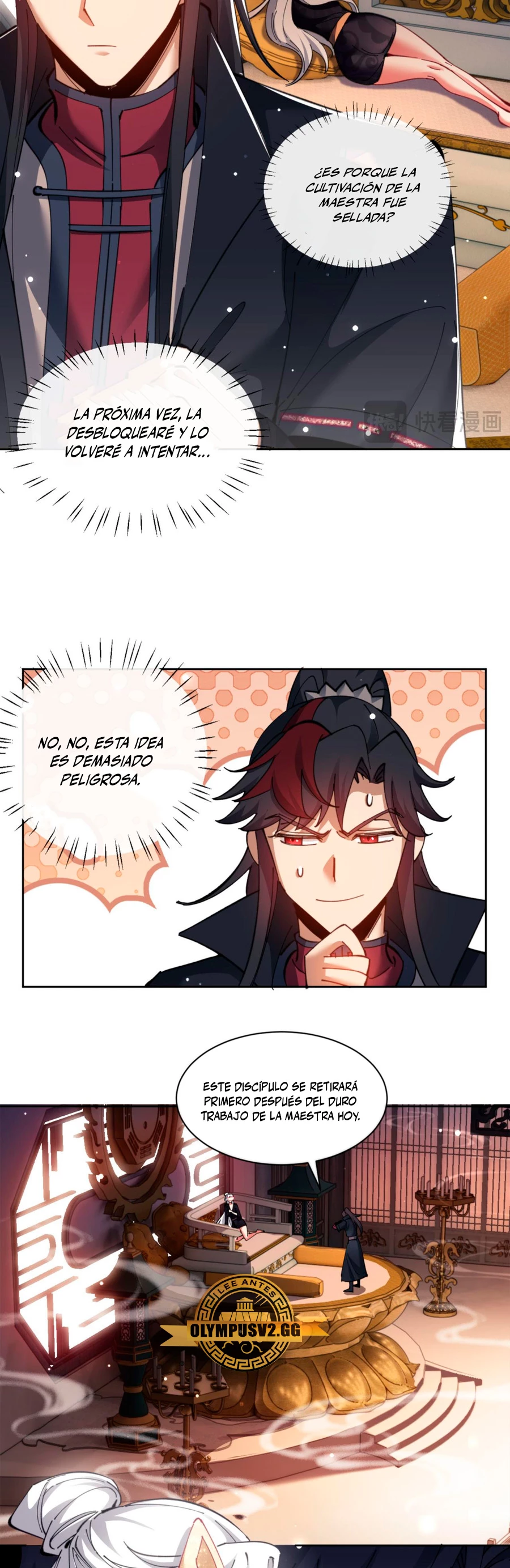 Maestra, este Discípulo Villano no puede ser el Hijo Sagrado Capítulo 9 - Page 6