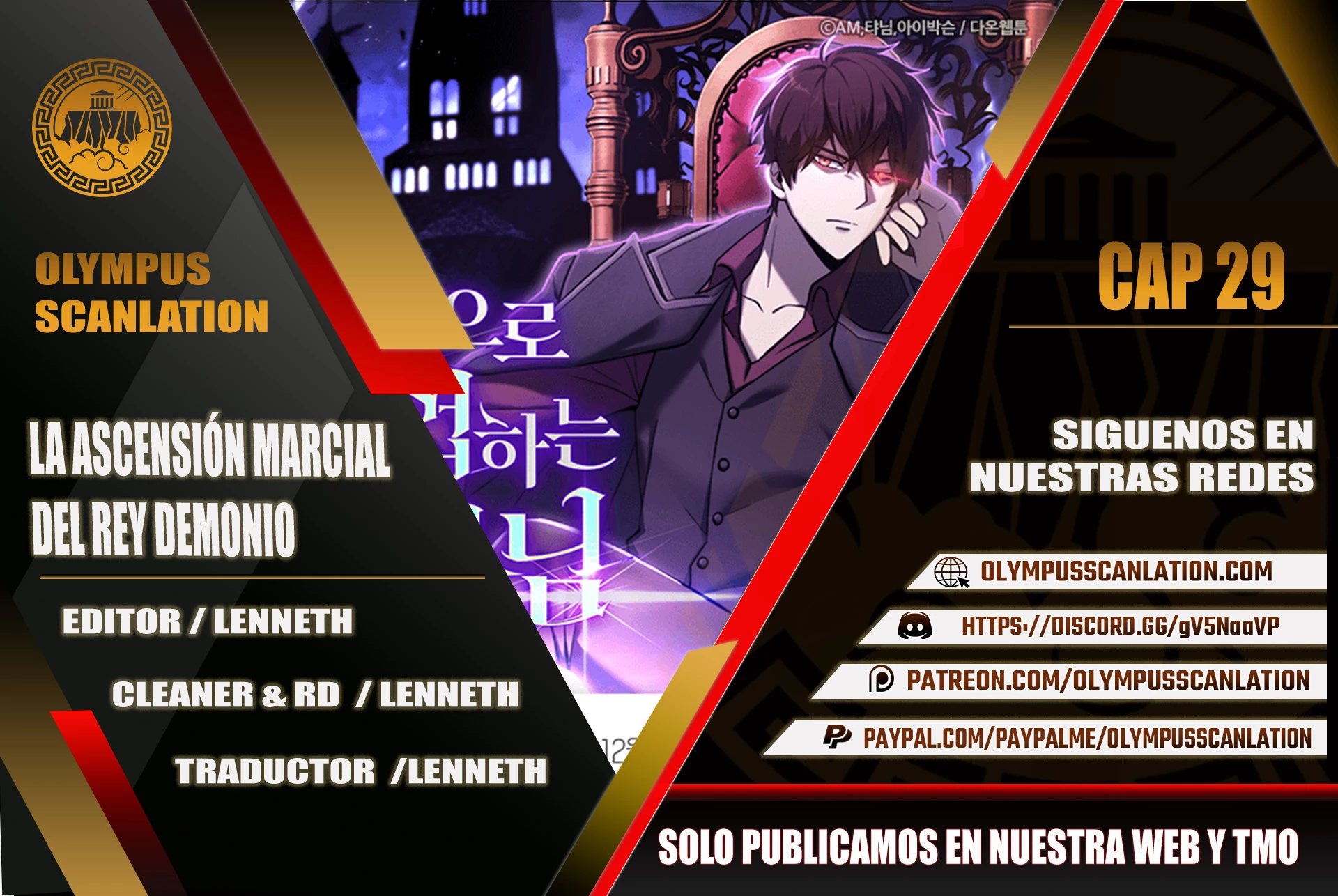 La Ascensión Marcial del Dios Demonio Capítulo 29 - Page 1