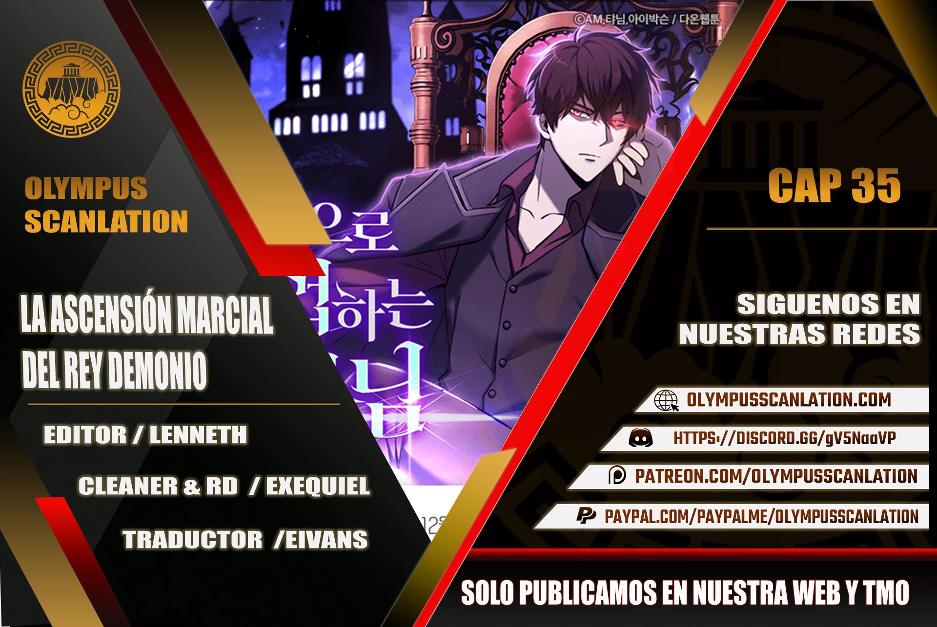 La Ascensión Marcial del Dios Demonio Capítulo 35 - Page 1