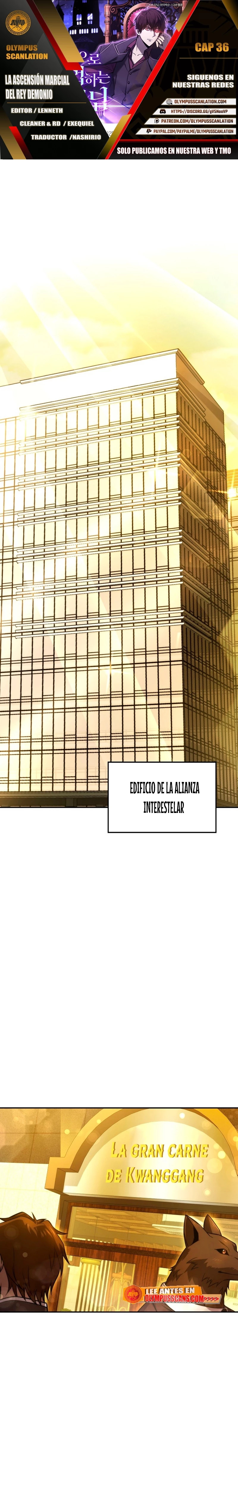 La Ascensión Marcial del Dios Demonio Capítulo 36 - Page 1