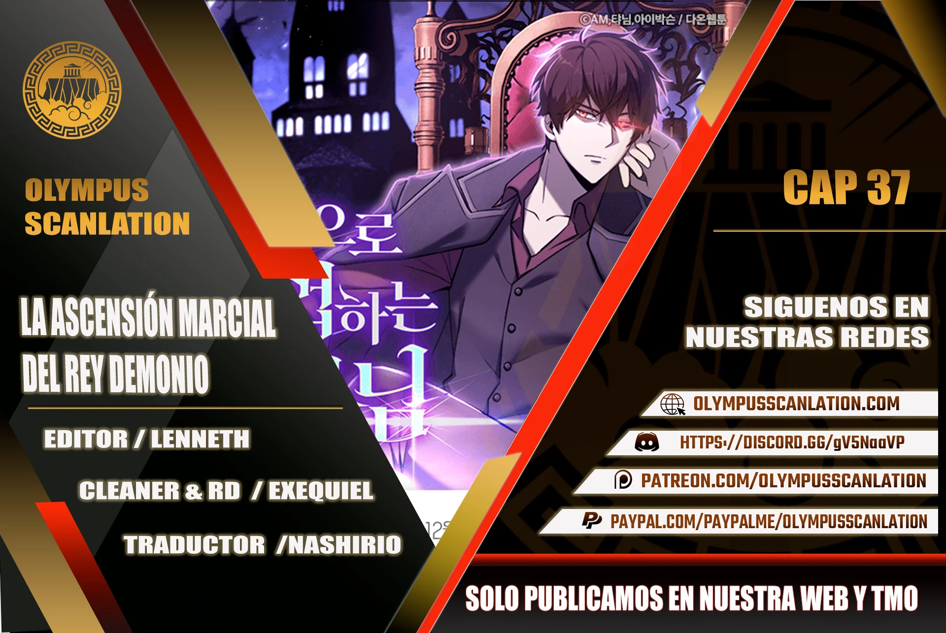 La Ascensión Marcial del Dios Demonio Capítulo 37 - Page 1