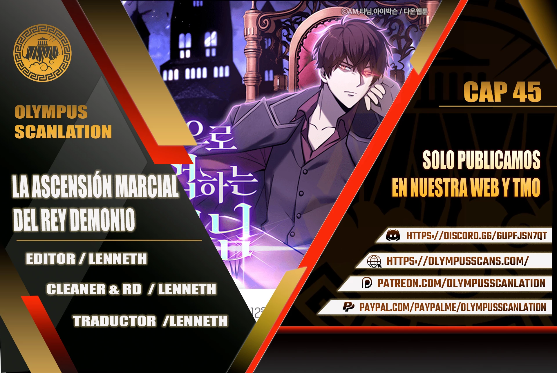La Ascensión Marcial del Dios Demonio Capítulo 45 - Page 1