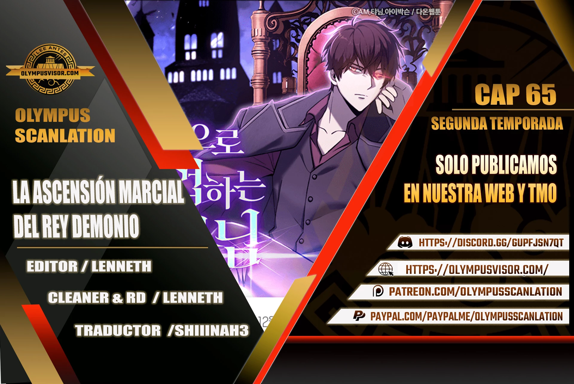La Ascensión Marcial del Dios Demonio Capítulo 65 - Page 1