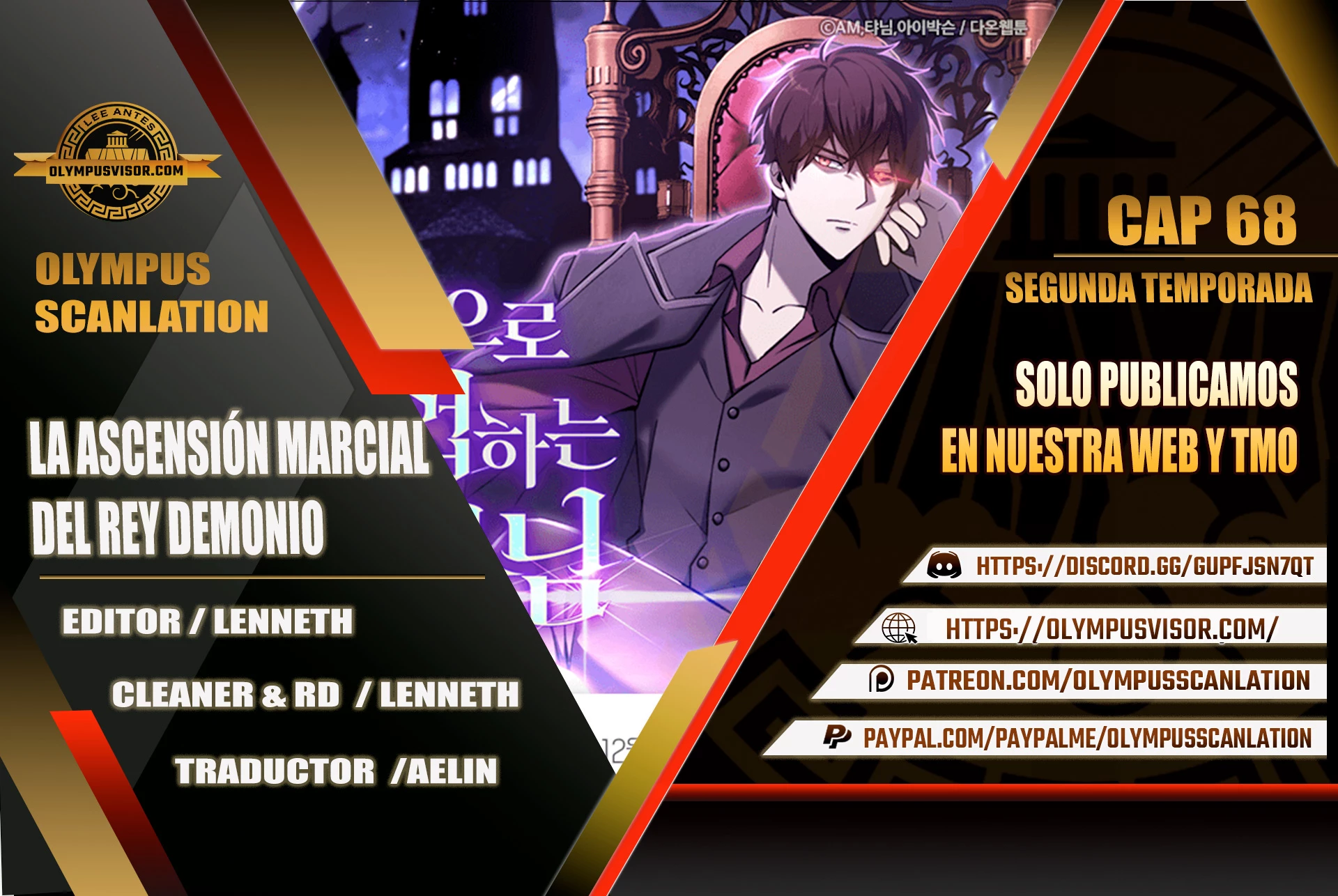 La Ascensión Marcial del Dios Demonio Capítulo 68 - Page 1