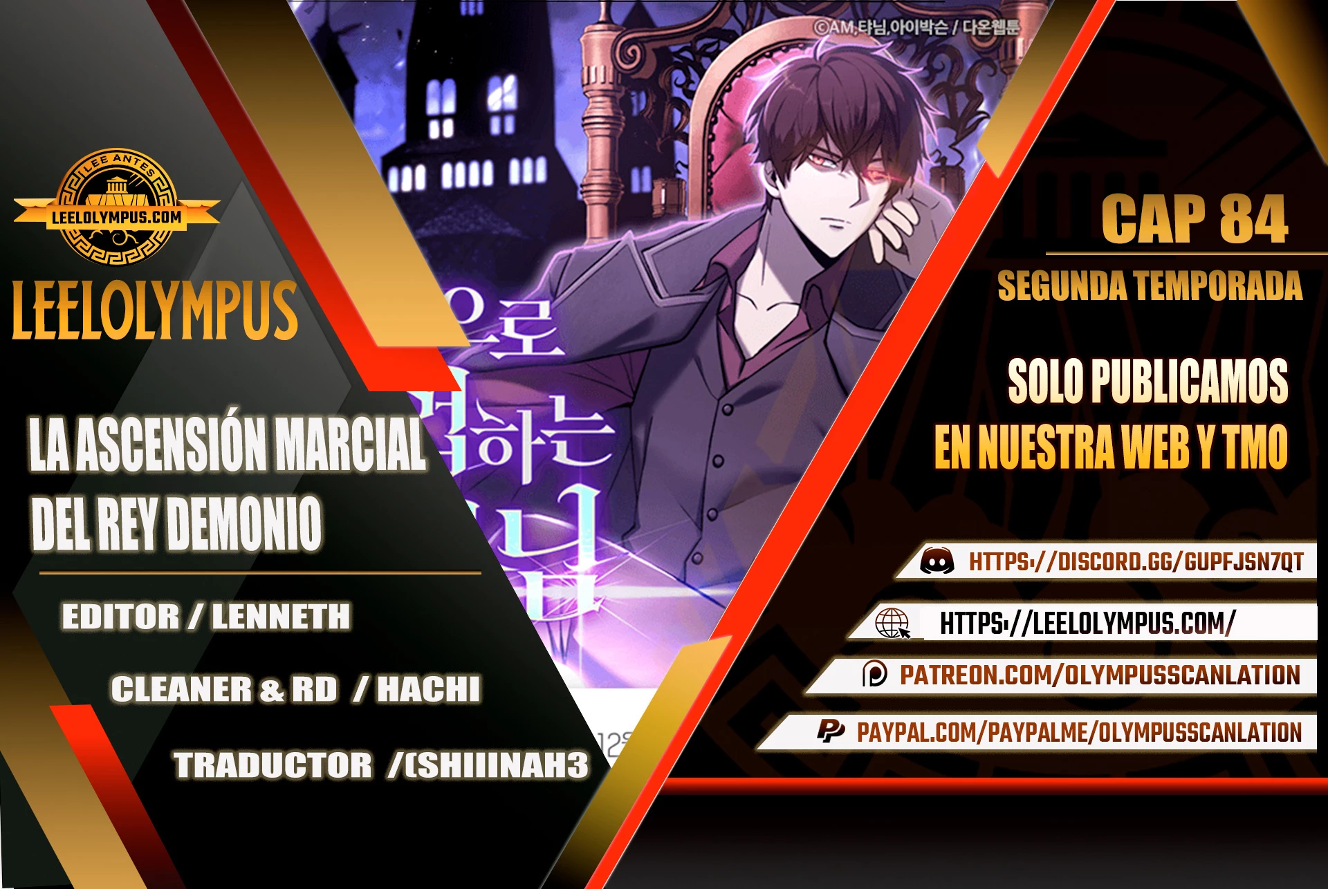 La Ascensión Marcial del Dios Demonio Capítulo 84 - Page 1