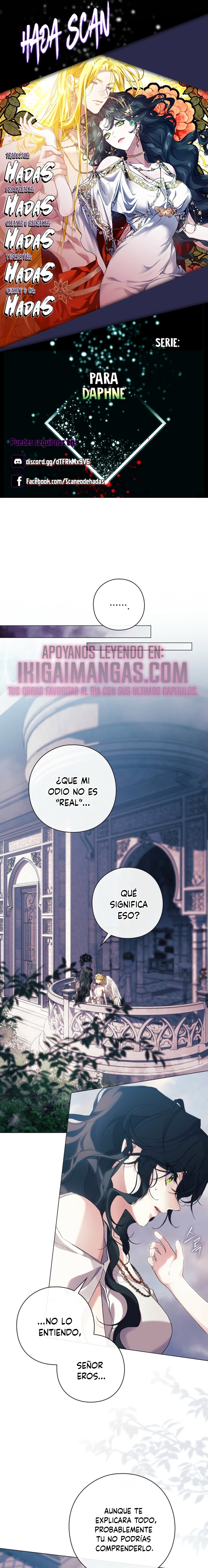 Para Daphne Capítulo 39 - Page 1