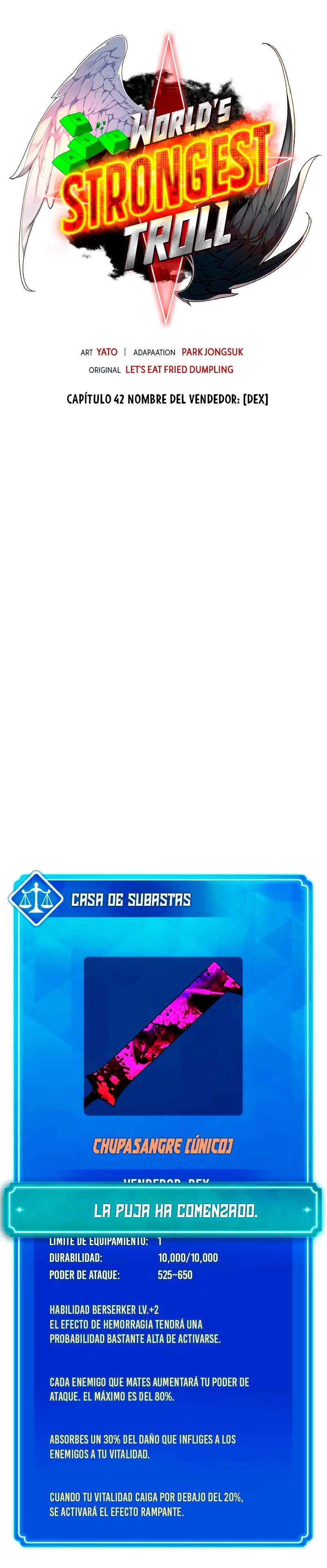 El Troll más fuerte del mundo Capítulo 42 - Page 9