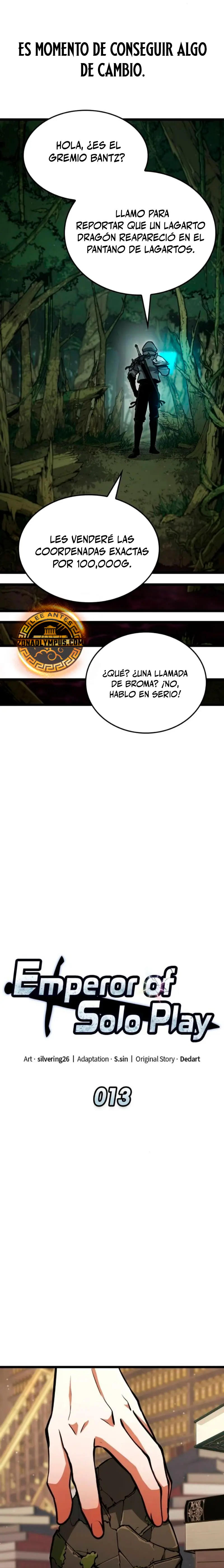Emperador del Juego en Solitario Capítulo 13 - Page 6