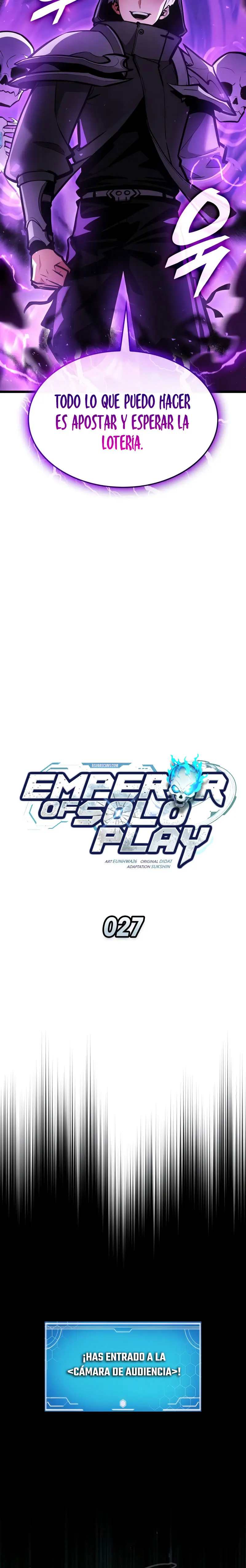Emperador del Juego en Solitario Capítulo 27 - Page 11