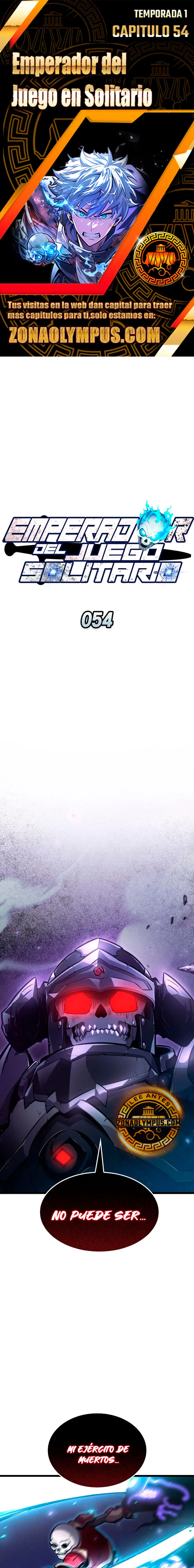 Emperador del Juego en Solitario Capítulo 54 - Page 1
