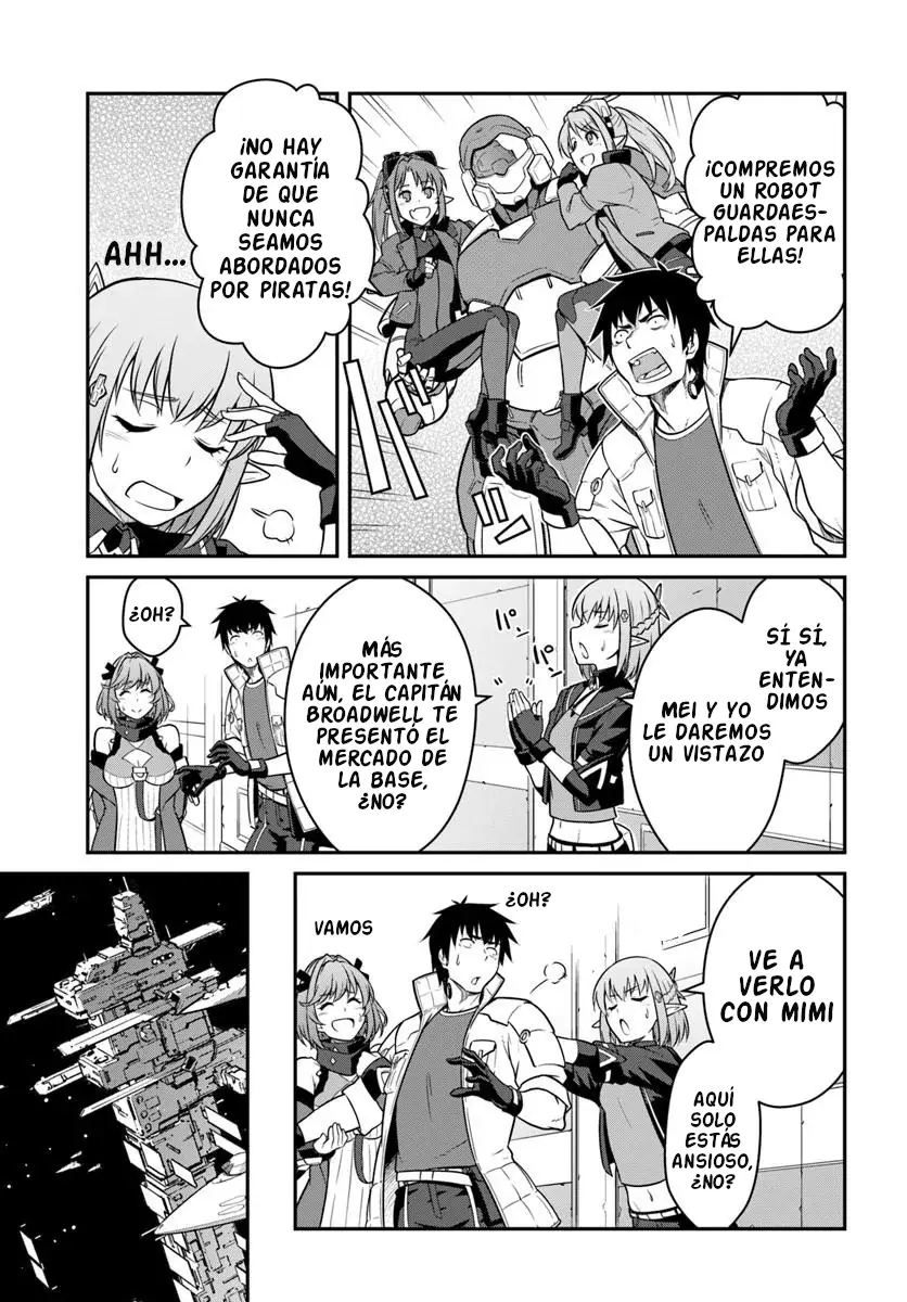 Mezametara Saikyou Soubi to Uchuusen-mochi datta no de, Ikkodate Mezashite Youhei Toshite Jiyuu ni Ikitai Capítulo 56 - Page 8
