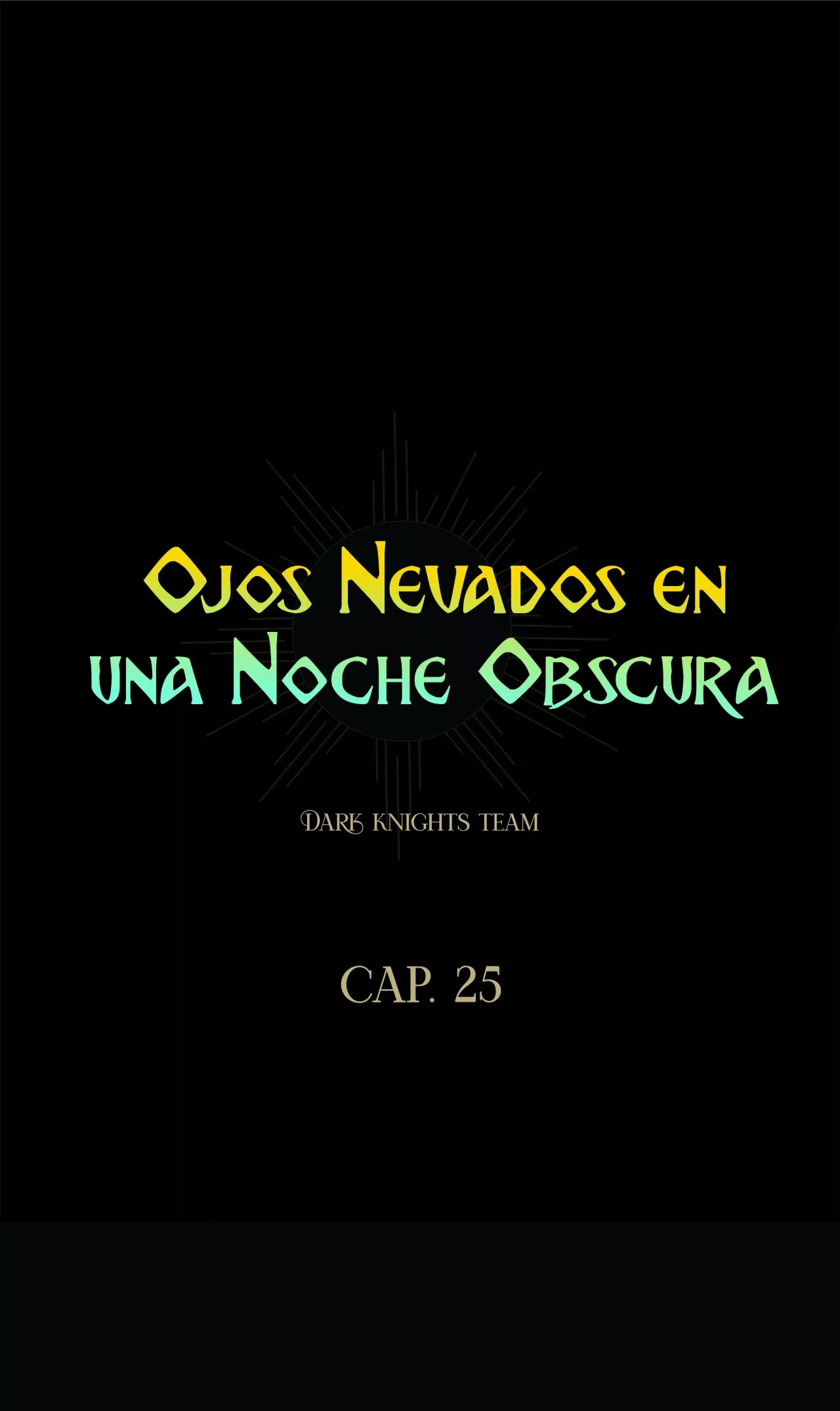 Ojos Nevados en una Noche Obscura Capítulo 25 - Page 36