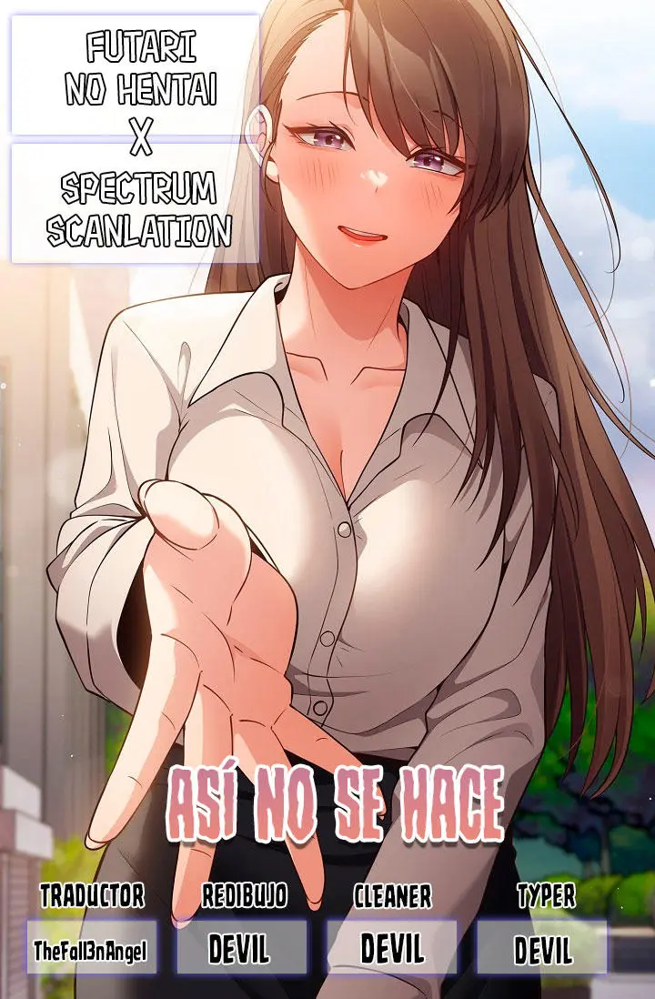 Asi no se Hace Capítulo 26 - Page 1