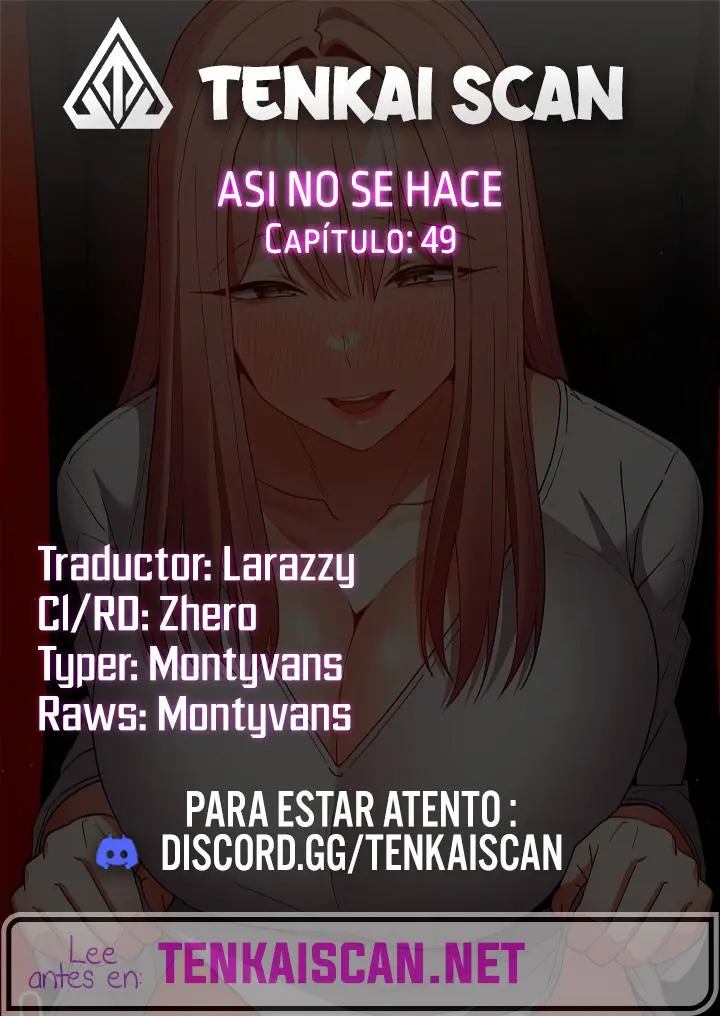 Asi no se Hace Capítulo 49 - Page 1