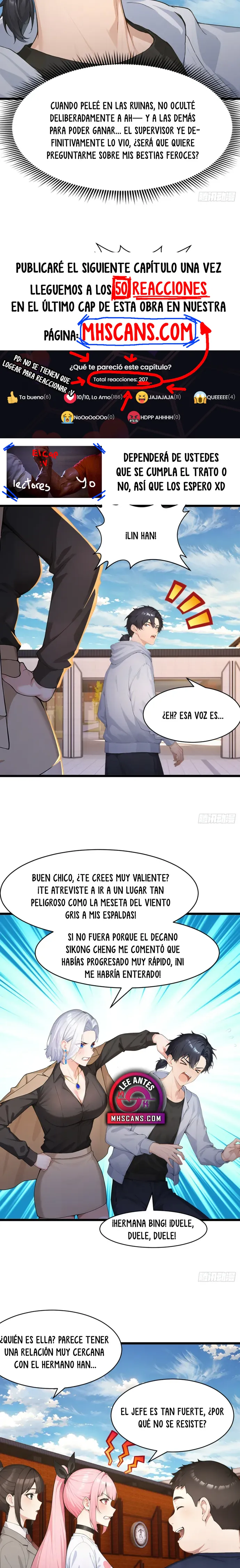 Domesticando Chicas Monstruos mientras Todos Domestican Meros Monstruos Capítulo 70 - Page 3