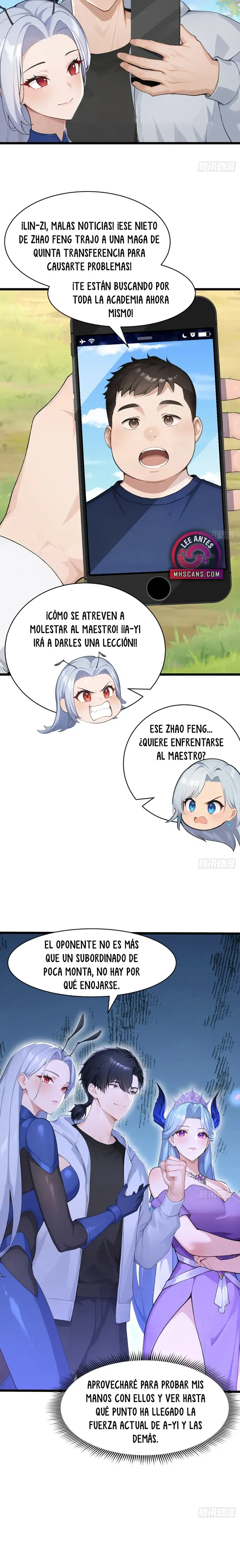 Domesticando Chicas Monstruos mientras Todos Domestican Meros Monstruos Capítulo 71 - Page 8