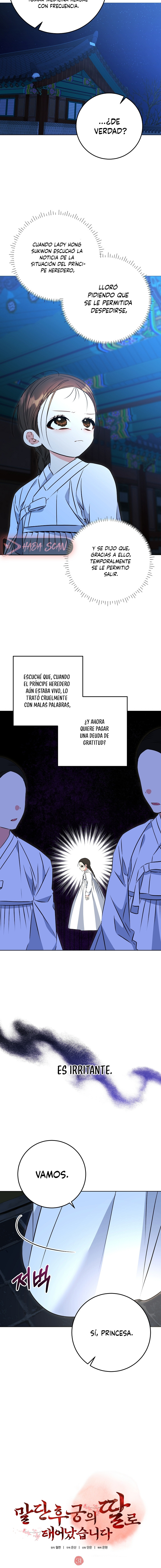 Nací como la hija de una humilde concubina Capítulo 31 - Page 9