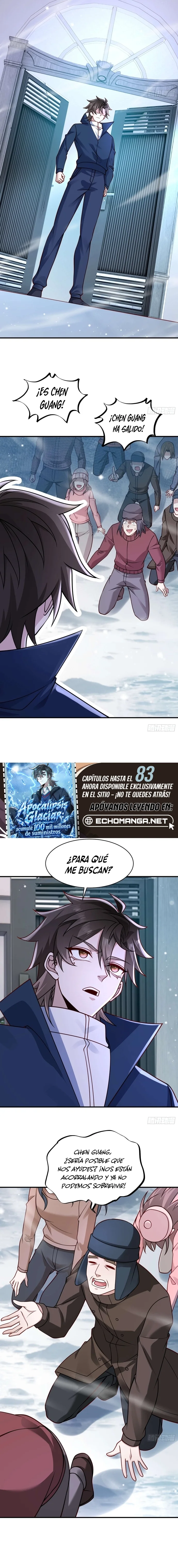Apocalipsis Glaciar: acumulé 100 mil millones de suministros Capítulo 75 - Page 4