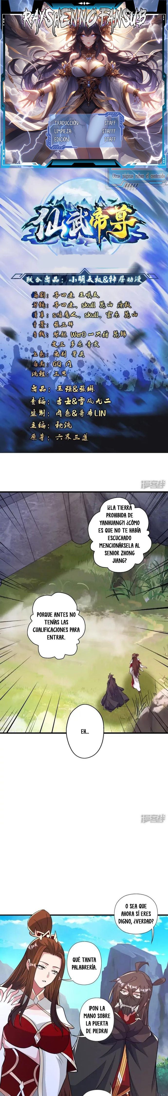 El Emperador Marcial Contra los Cielos Capítulo 391 - Page 1