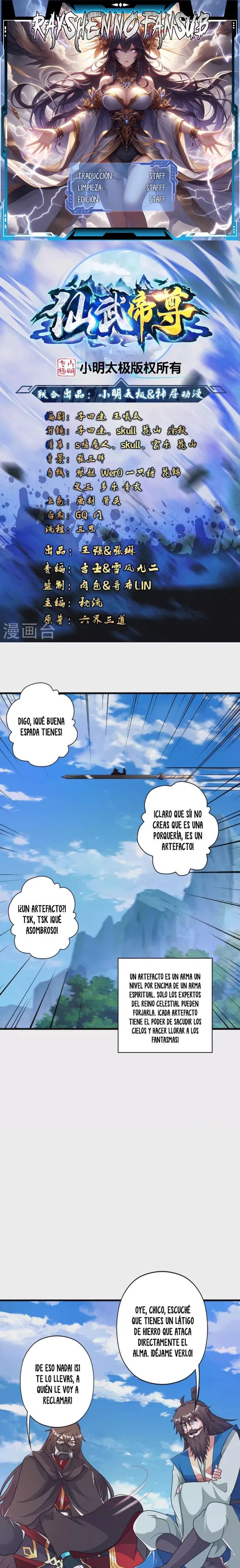 El Emperador Marcial Contra los Cielos Capítulo 394 - Page 2