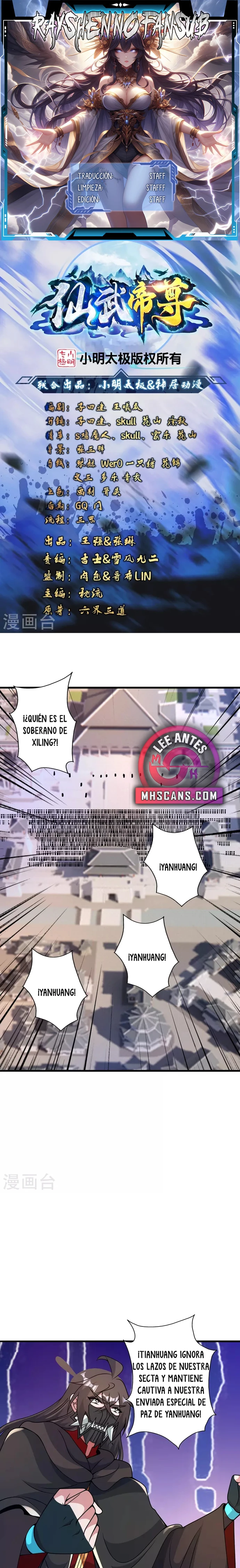 El Emperador Marcial Contra los Cielos Capítulo 402 - Page 1