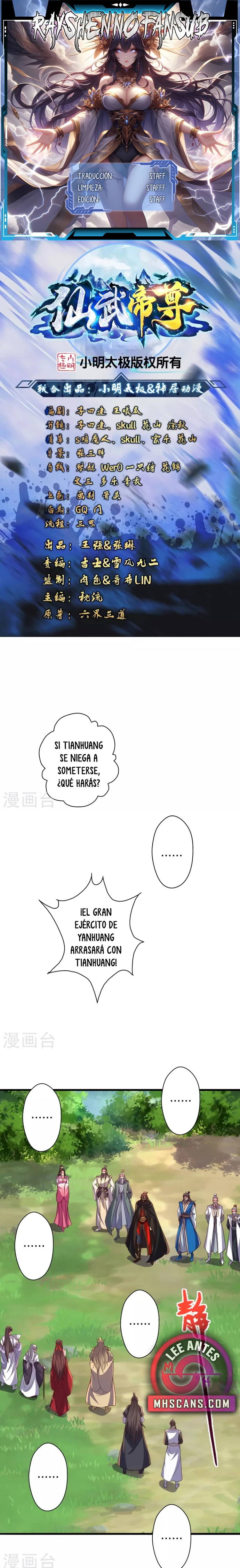 El Emperador Marcial Contra los Cielos Capítulo 404 - Page 1