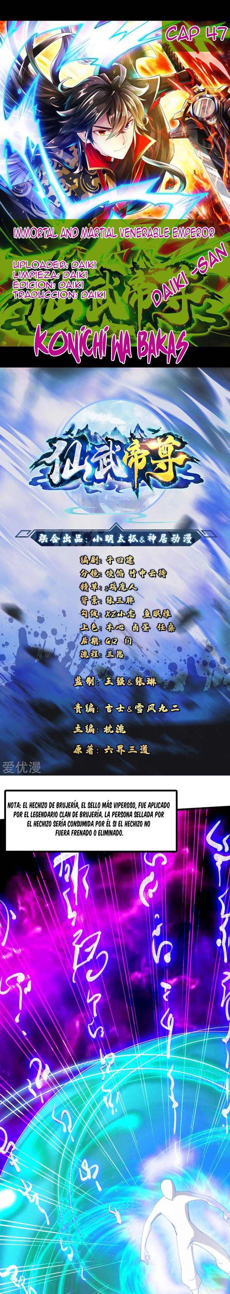 El Emperador Marcial Contra los Cielos Capítulo 47 - Page 1