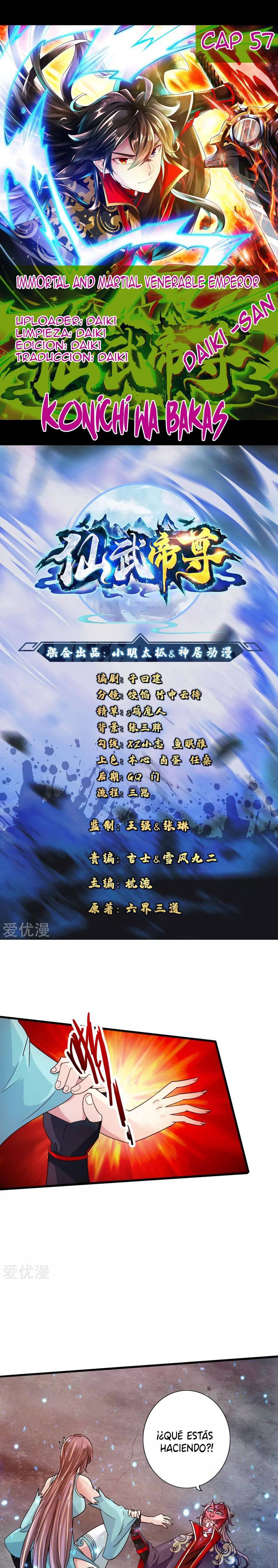 El Emperador Marcial Contra los Cielos Capítulo 57 - Page 1