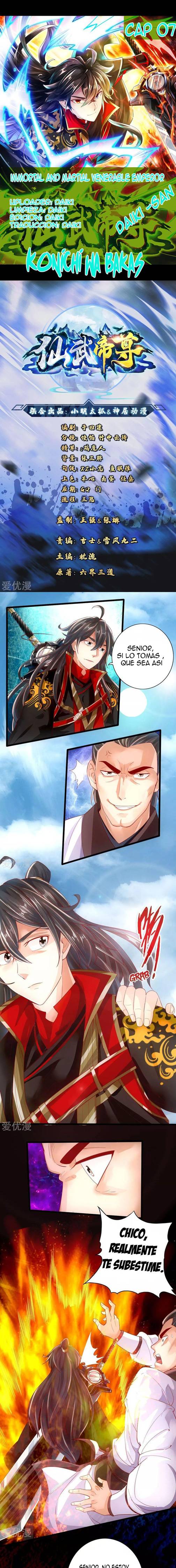 El Emperador Marcial Contra los Cielos Capítulo 7 - Page 1