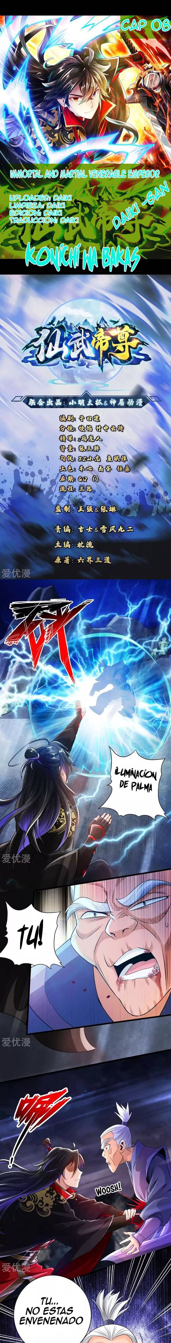 El Emperador Marcial Contra los Cielos Capítulo 8 - Page 1