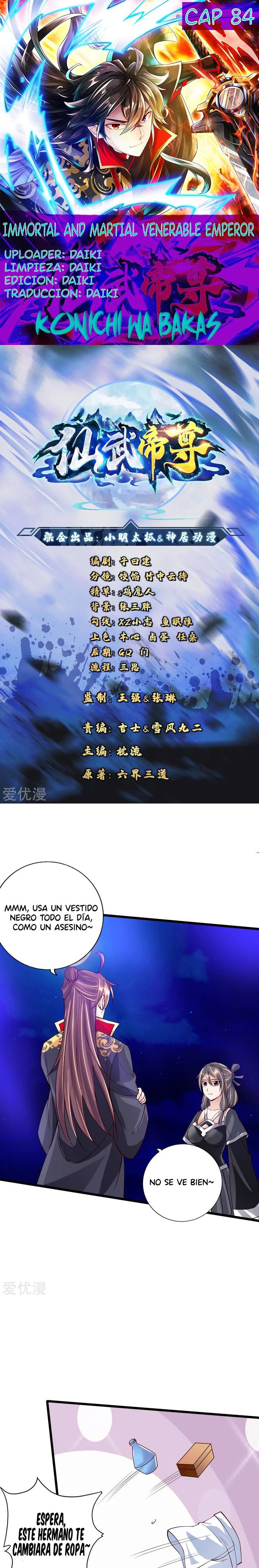 El Emperador Marcial Contra los Cielos Capítulo 84 - Page 1