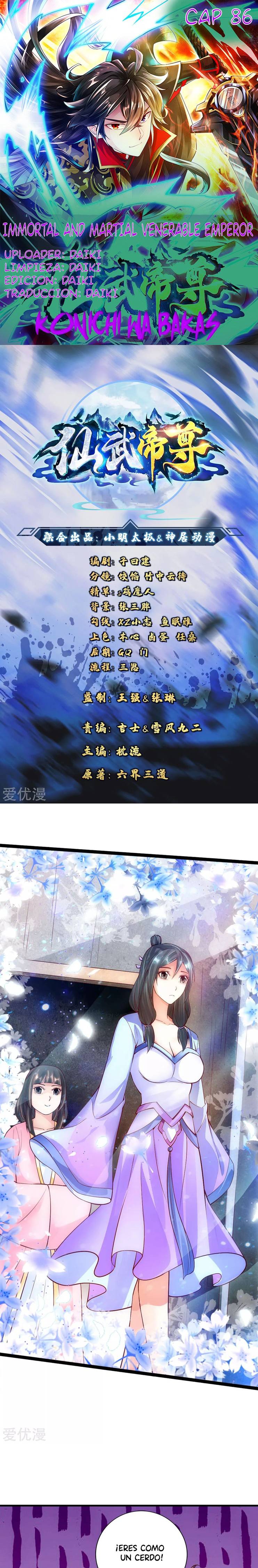 El Emperador Marcial Contra los Cielos Capítulo 86 - Page 1