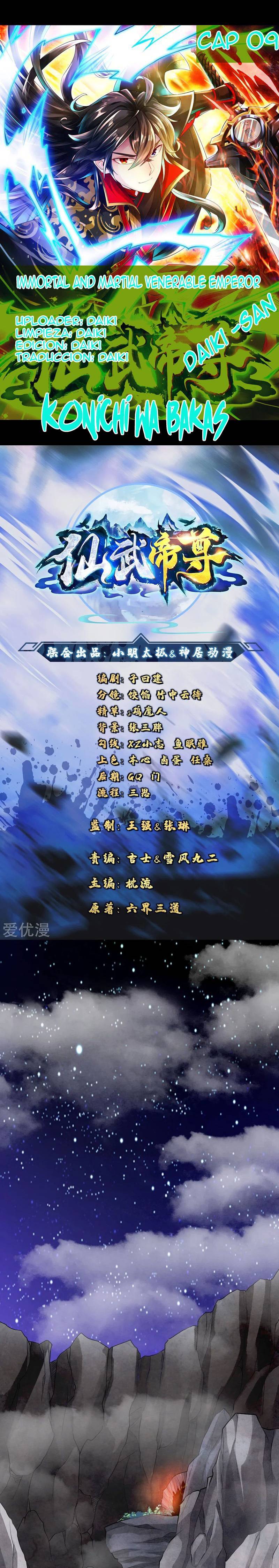 El Emperador Marcial Contra los Cielos Capítulo 9 - Page 1