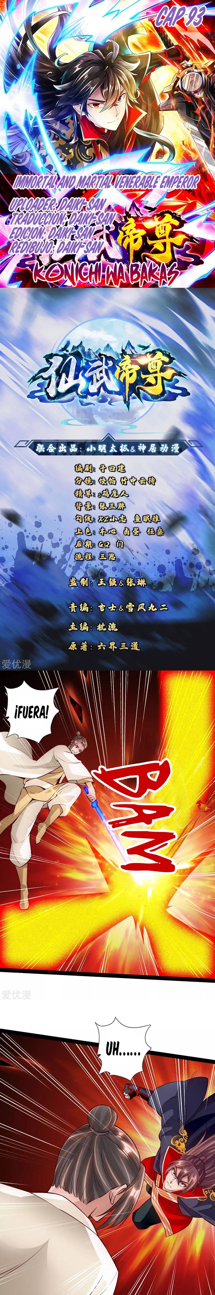 El Emperador Marcial Contra los Cielos Capítulo 93 - Page 1