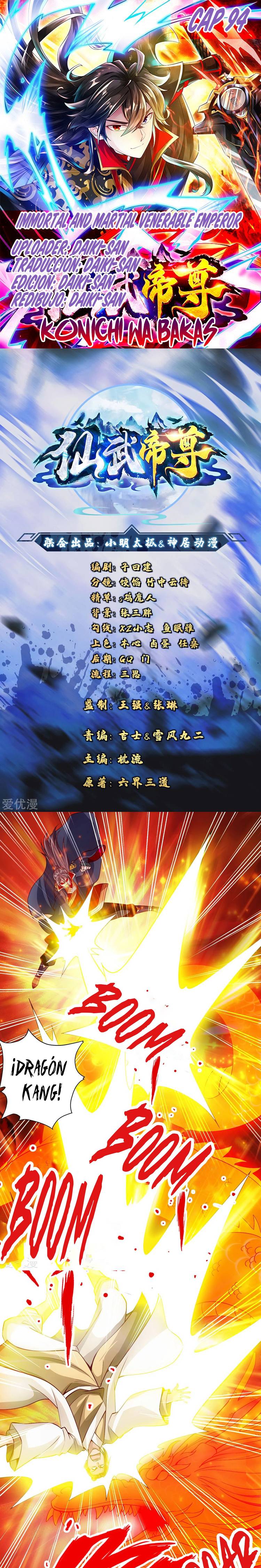 El Emperador Marcial Contra los Cielos Capítulo 94 - Page 1