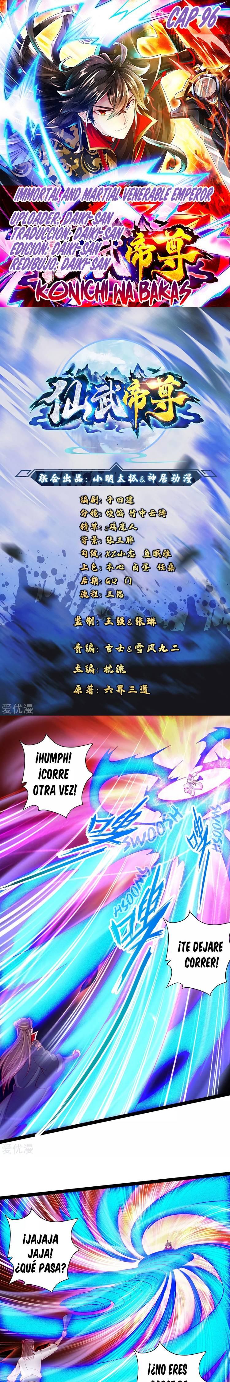 El Emperador Marcial Contra los Cielos Capítulo 96 - Page 1