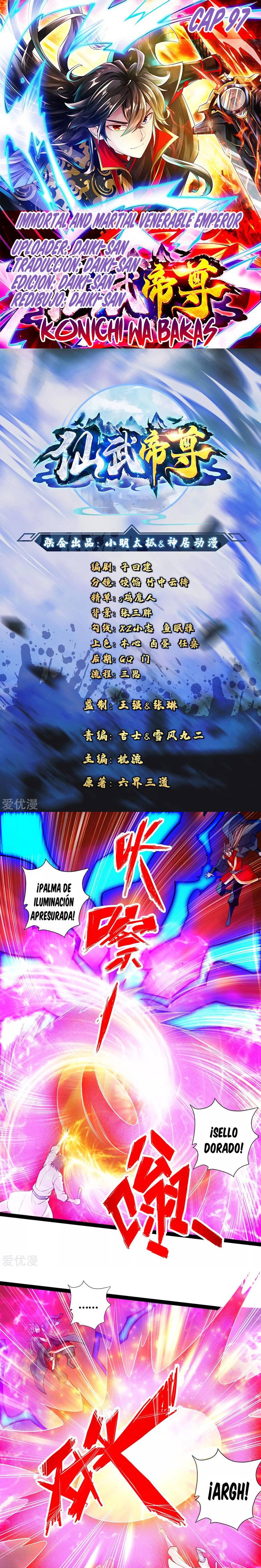 El Emperador Marcial Contra los Cielos Capítulo 97 - Page 1