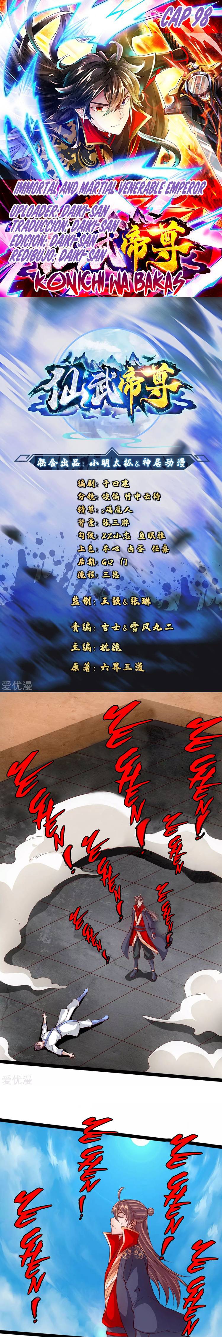 El Emperador Marcial Contra los Cielos Capítulo 98 - Page 1