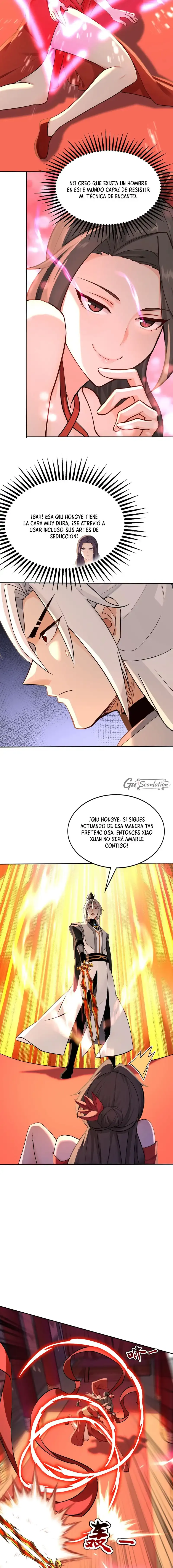 ¡Mientras mis discípulos se matan entrenando, yo me relajo! Capítulo 192 - Page 3