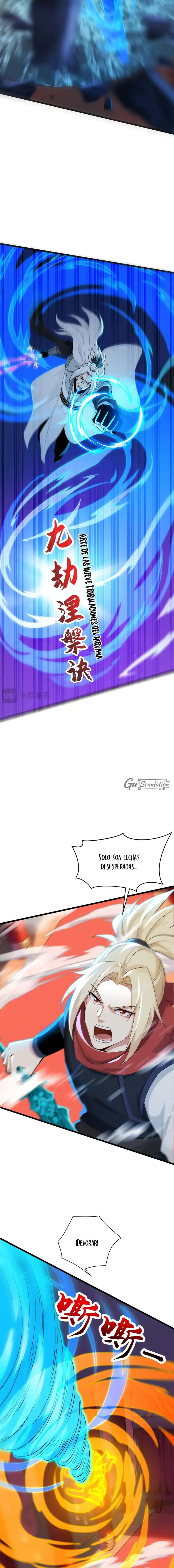 ¡Mientras mis discípulos se matan entrenando, yo me relajo! Capítulo 195 - Page 10