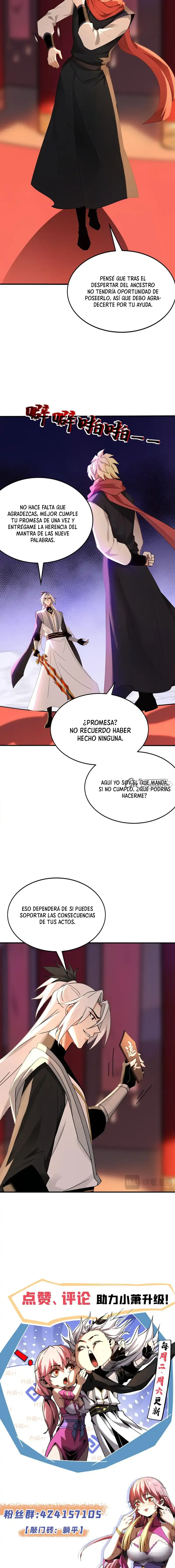 ¡Mientras mis discípulos se matan entrenando, yo me relajo! Capítulo 196 - Page 10
