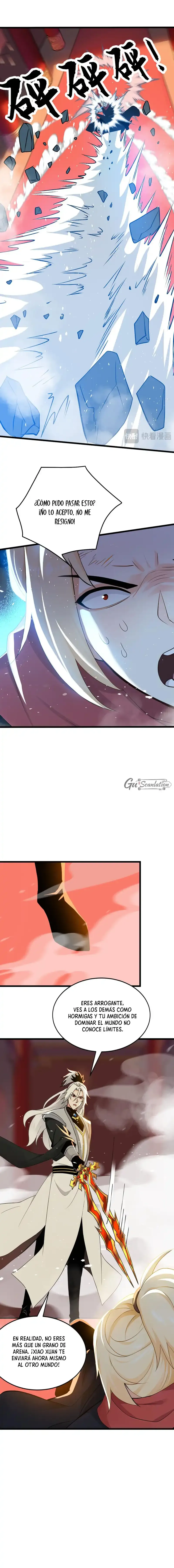 ¡Mientras mis discípulos se matan entrenando, yo me relajo! Capítulo 196 - Page 6