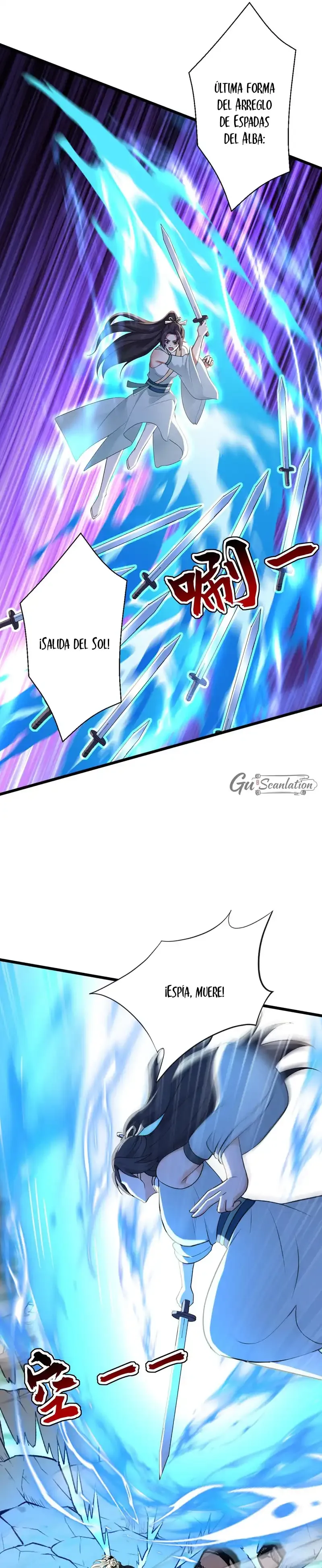 ¡Mientras mis discípulos se matan entrenando, yo me relajo! Capítulo 198 - Page 11
