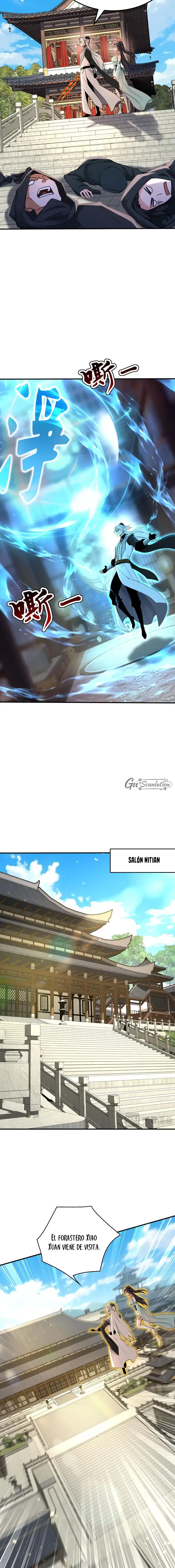 ¡Mientras mis discípulos se matan entrenando, yo me relajo! Capítulo 203 - Page 7