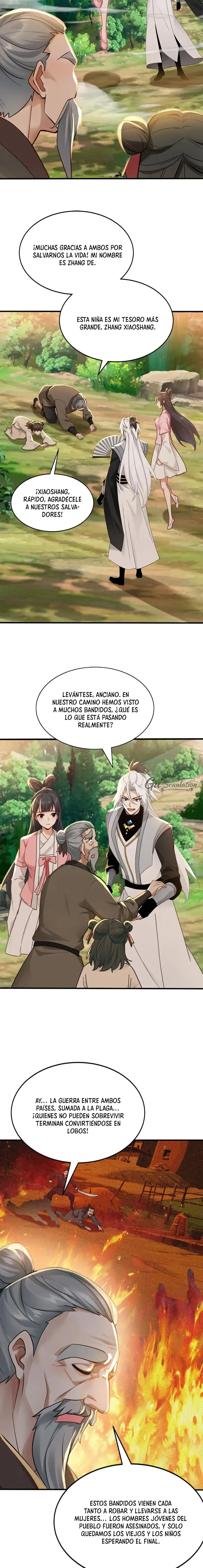 ¡Mientras mis discípulos se matan entrenando, yo me relajo! Capítulo 210 - Page 5