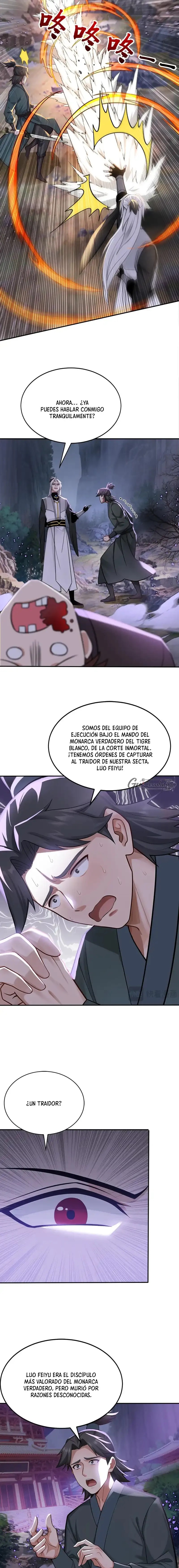 ¡Mientras mis discípulos se matan entrenando, yo me relajo! Capítulo 212 - Page 3
