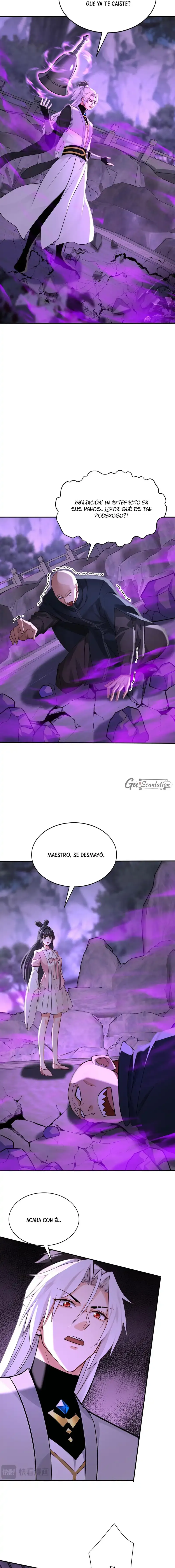 ¡Mientras mis discípulos se matan entrenando, yo me relajo! Capítulo 215 - Page 7